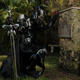 Illustration for article titled Medieval Batman armor turns you into a dark knight (literally)